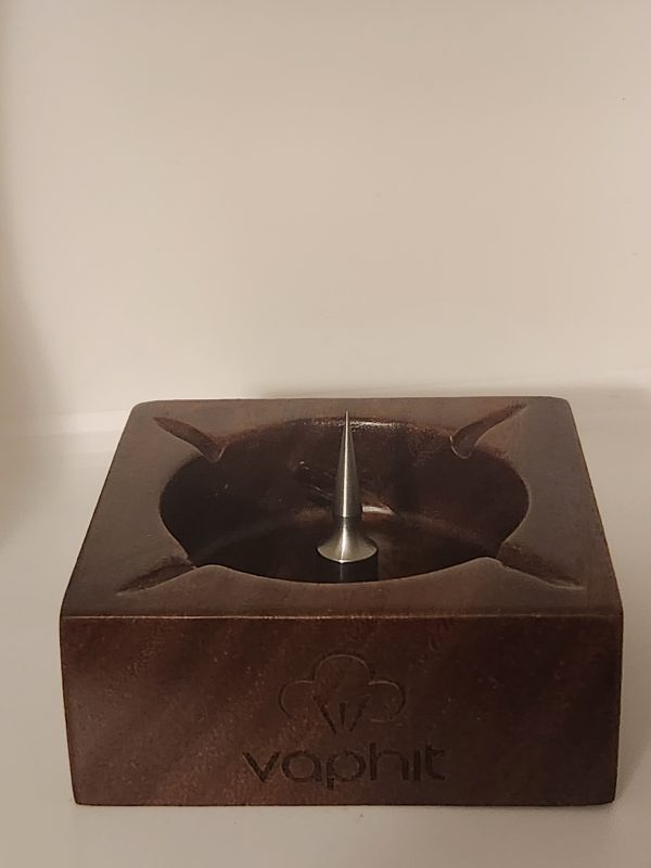 Vaphit wooden ash tray/ debowler