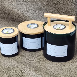 Stashlogic Bamboo Smartjars